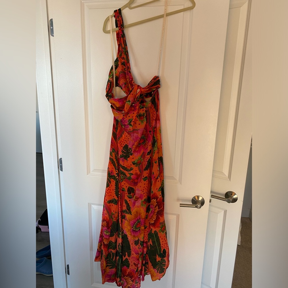 FARM Rio Blooming Garden One-Shoulder Maxi Dress - Picture 10 of 15